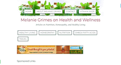 Desktop Screenshot of melaniegrimes.com